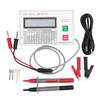 ESR Capacitor Tester Test In Circuit Capacitance Meter W/ Test Leads Clip LCD Display ESR Meter Smart Shutdown