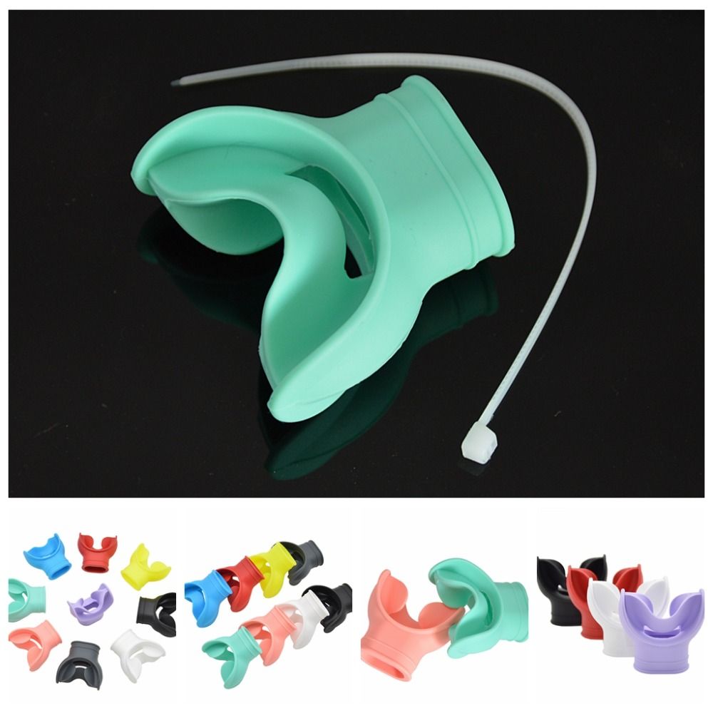 

Мундштук регулятора шноркеля второй ступени силиконовый мундштук для дайвинга