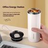 A Dual-purpose CoffeeHigh Appearance Standards Sealed and Leak-proof 304 Stainless Steel Insulated Cup Portable  with A Handle
