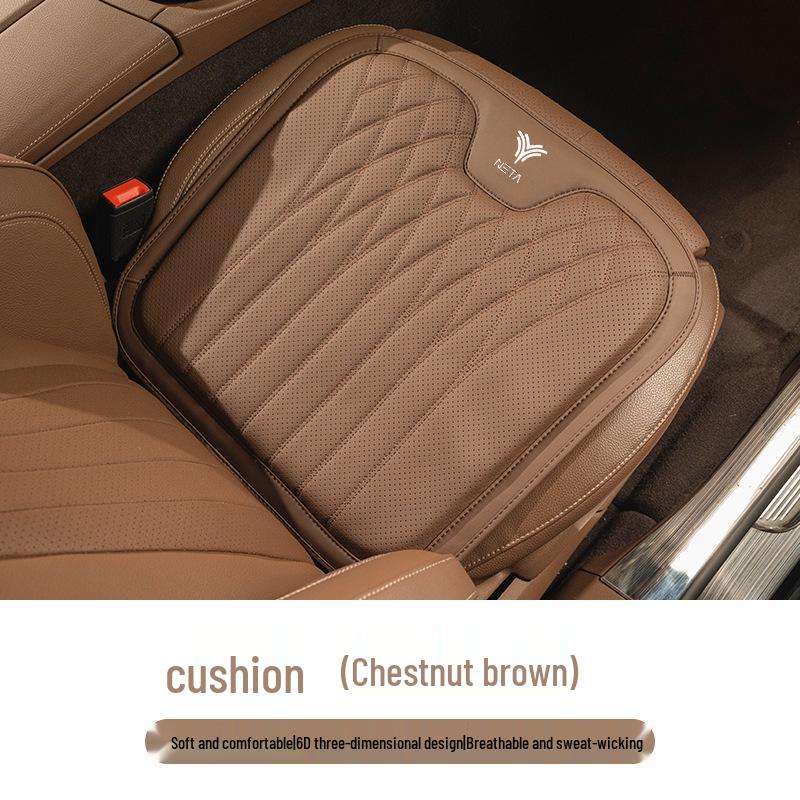 Nezha U/S & V/N01 Car Seat Cushions: Lumbar Support, Four Seasons Universal Fit