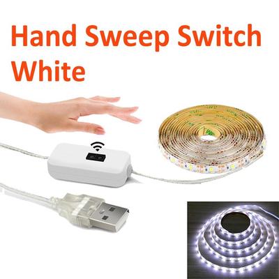 Hand Sweep Sensor Mirror Light  Flexible USB LED Backlit for Bathroom Bedroom Dressing Mirror Vanity Lamp With Adhesive Tape