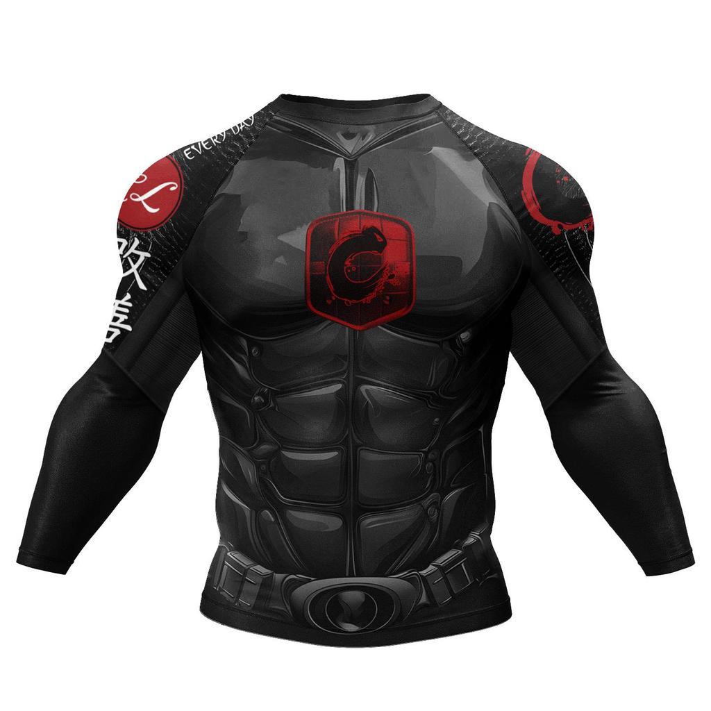 Pánské rychleschnoucí běžecké tričko s dlouhým rukávem - Prodyšné, přiléhavé