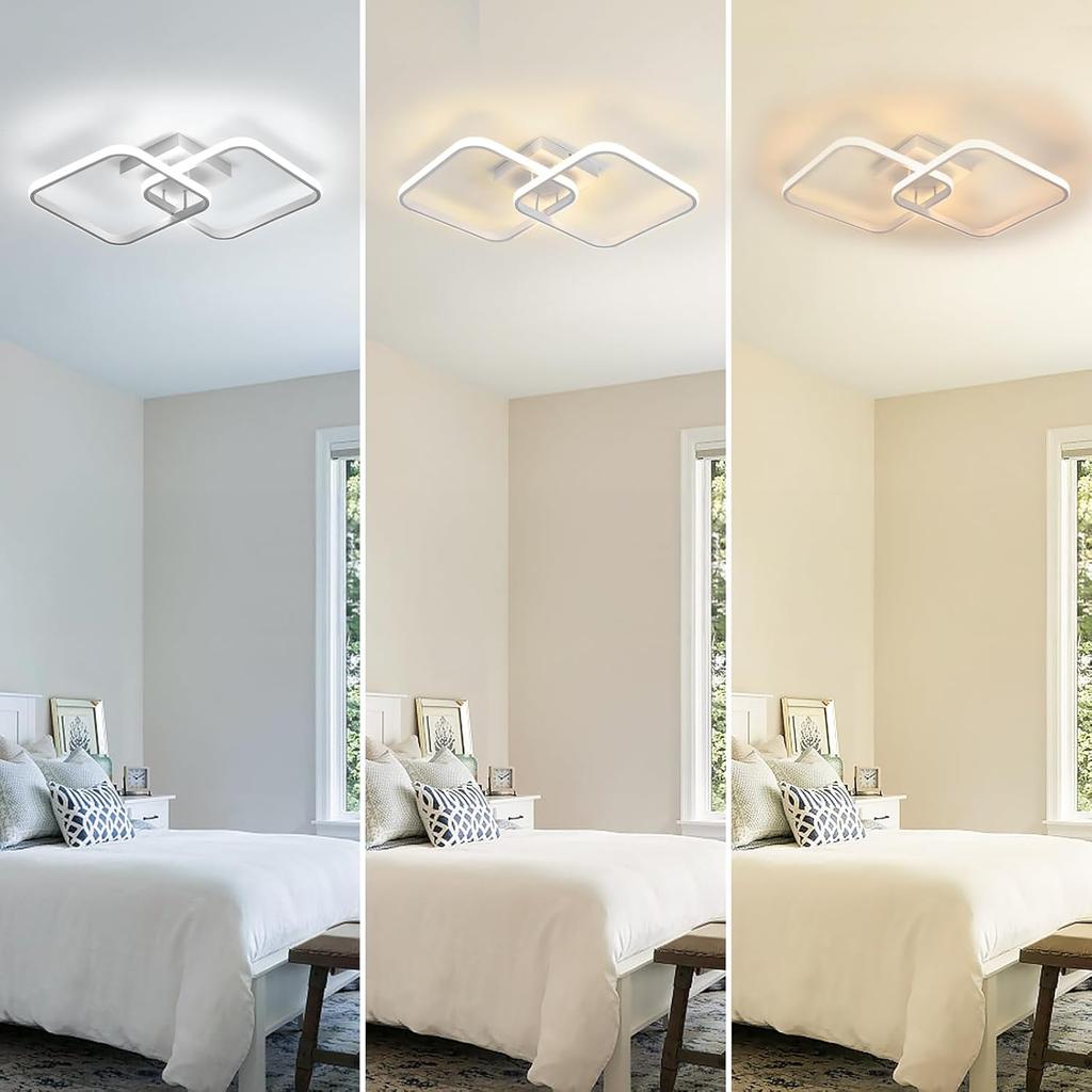Luminária de Teto LED para Casa Estilo Moderno Luminária de Teto Luz de Quarto Instalação na Superfície Luminária de Sala de Jantar AC 85V-265V