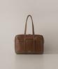 Neue Leather Boston Bag_Camel_Medium