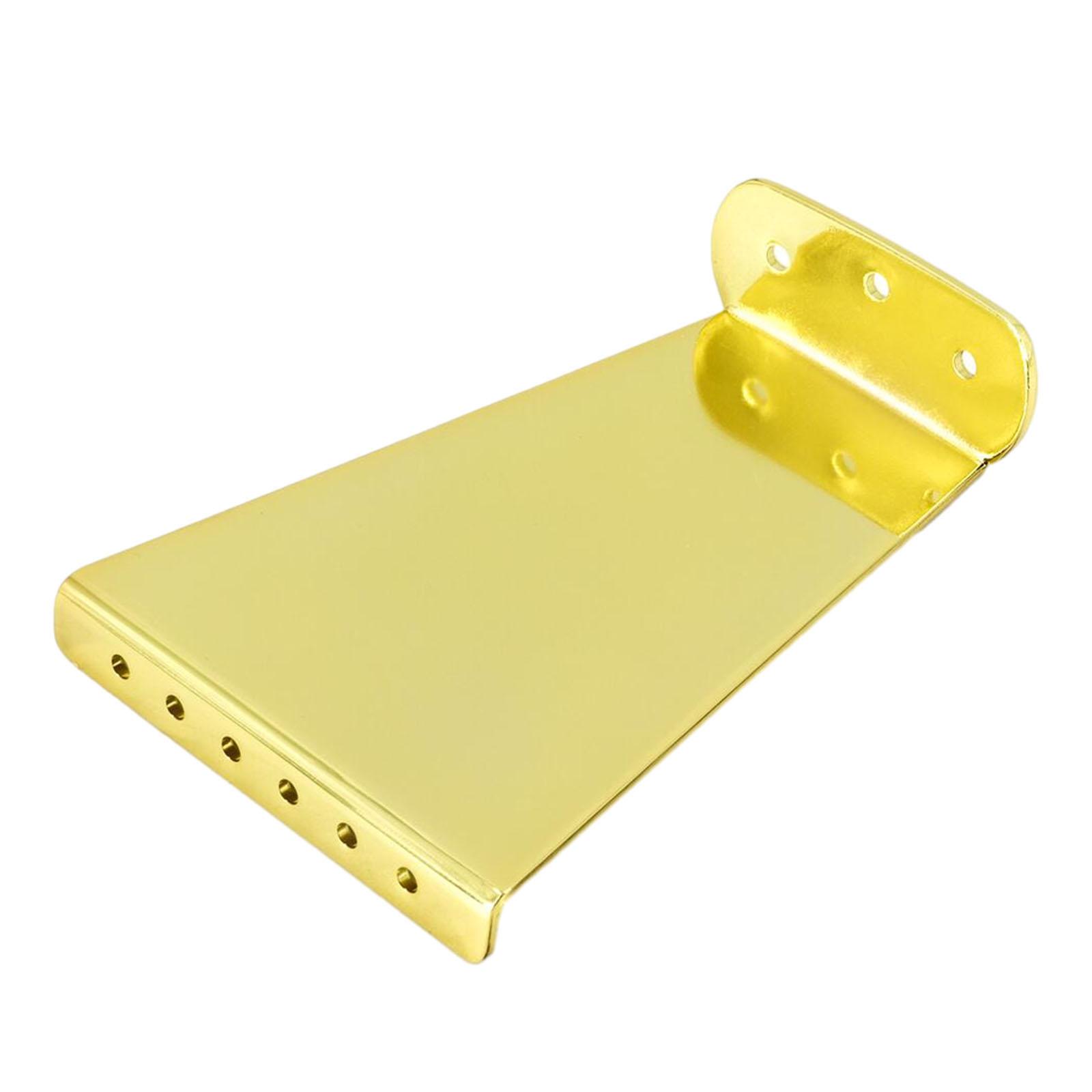Guitar Tailpiece Bridge, 6 Strings Bridge Accessories, Metal for Electric Guitar