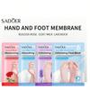 1Pair Rose Moisturizing Hand Mask/Goat Milk Nicotinamide Hand Mask/Lavender Exfoliating Foot Mask,Ha