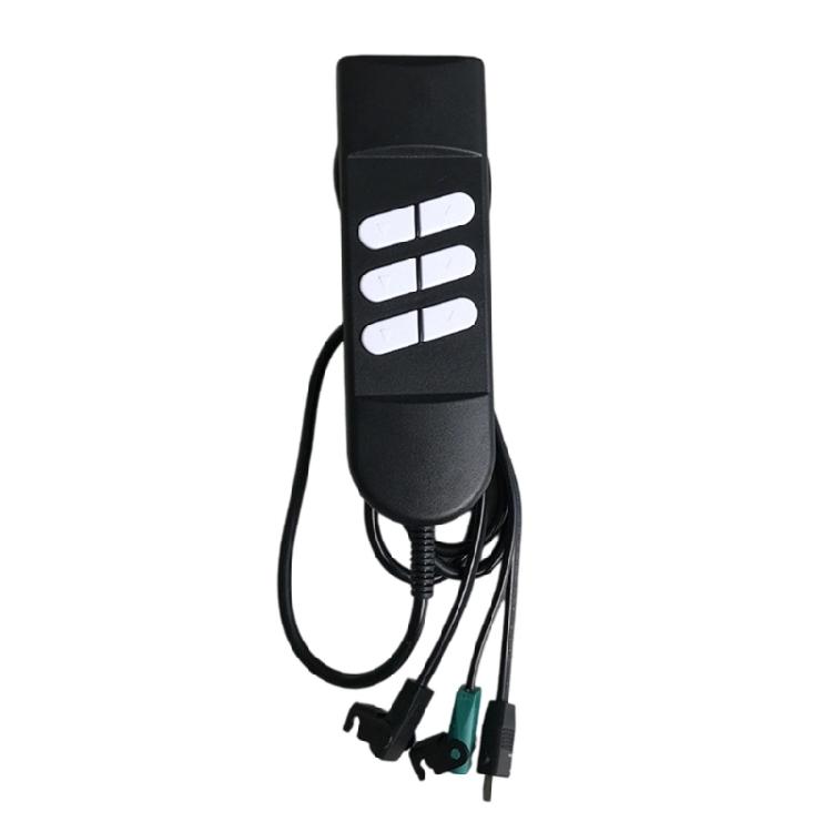 

Multiple Brand Compatible Lift Chair Remote 6 Key Handheld Unit 5 Pin Connectors Sturdy ABS Materials Housing Designs 1