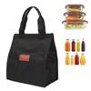 With Pockets Insulated Lunch Bag Reusable Thermal Insulation Lunch Box  for Picnic