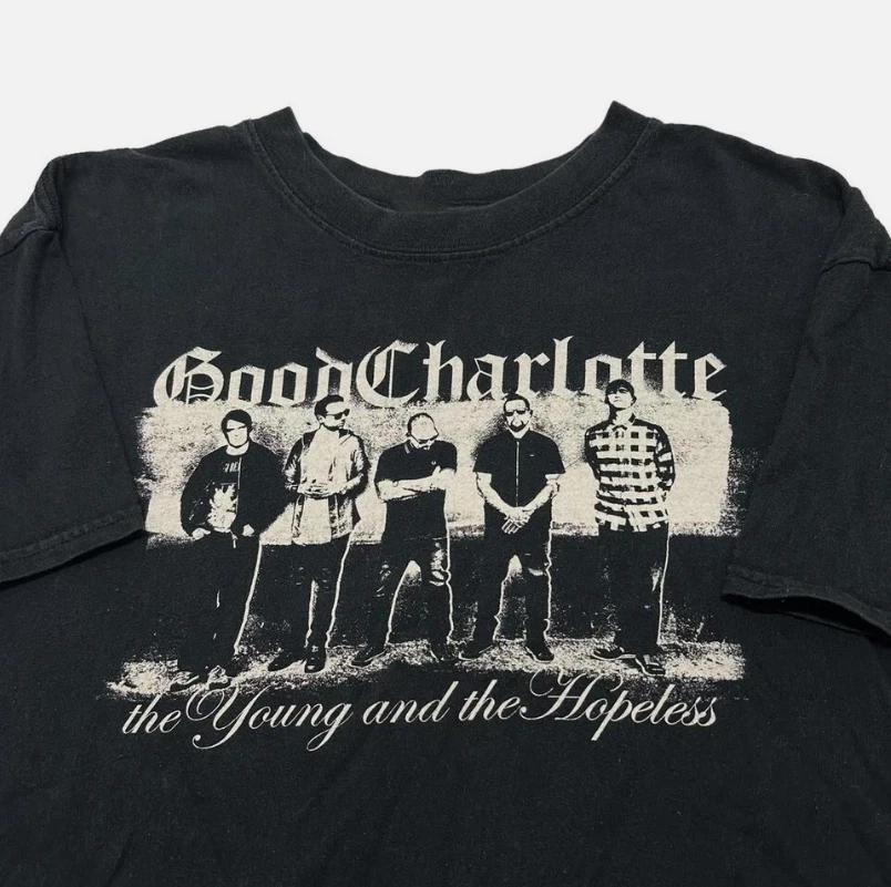 

Good Charlotte Black T-Shirt Cotton Full Size Unisex S-5XL S