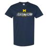 Michigan Wolverines Basketbol Ladda Kortärmad T-shirt - Marinblå