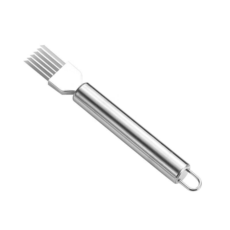 

JingJingRS Stainless Steel Multi-Purpose Onion Slicer Set