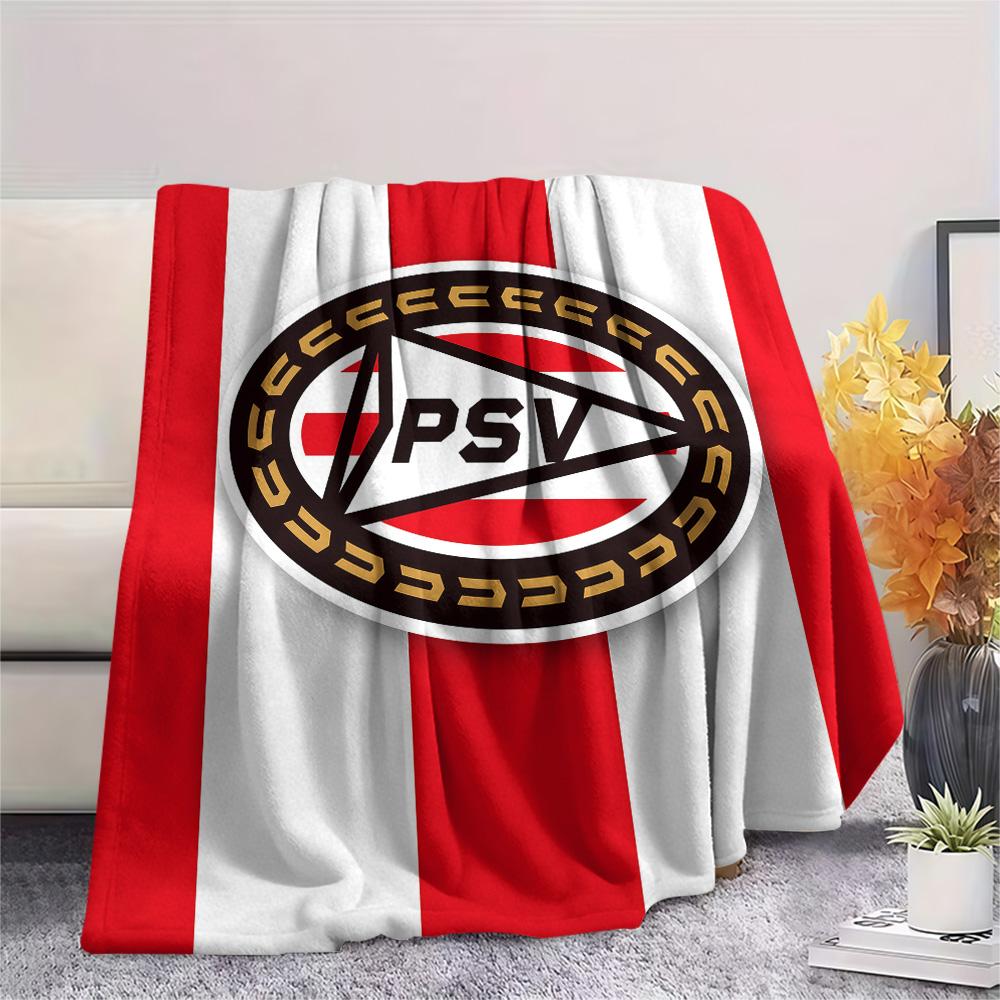 PSV Eindhoven Flannel Blanket, High quality Comfortable for All Seasons, Home Decor, Warmth and Comfort