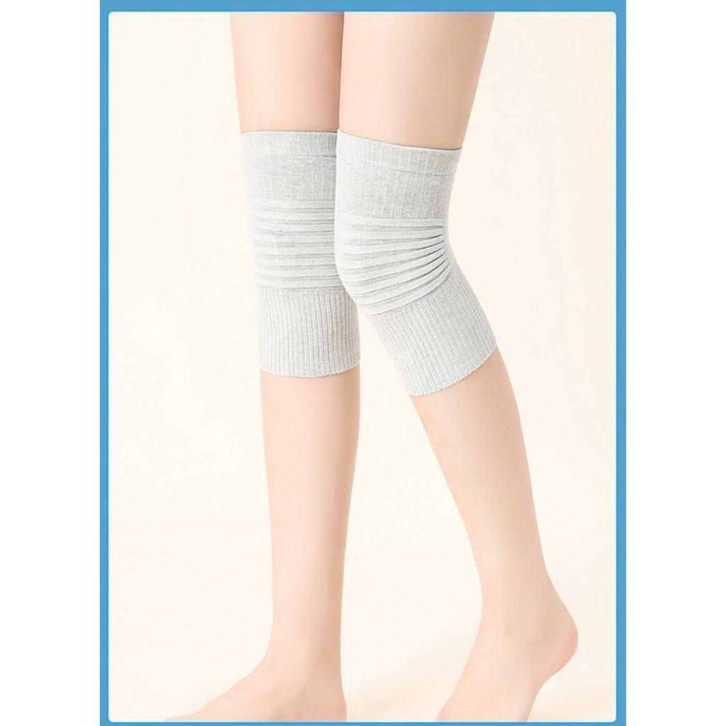 Cotton Knee Pads, Thin Design, Warm and Comfortable for Men and Women with Cold Legs, Air Conditioning, Sleeping, and Anti Cold Paint Cover