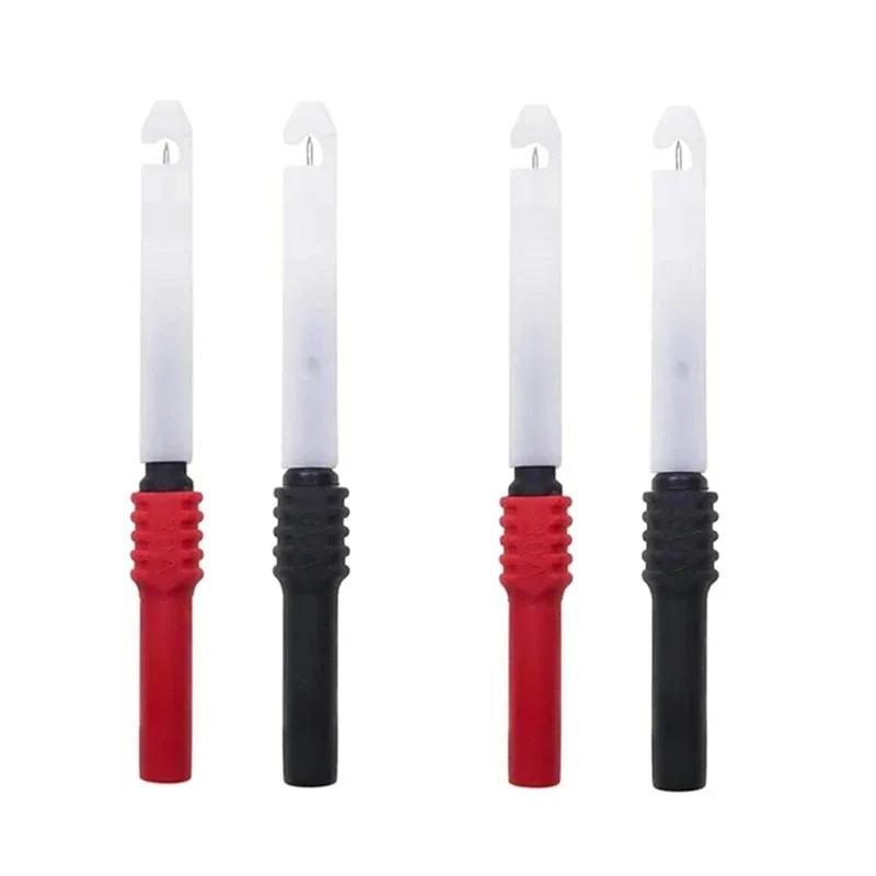 30V Diagnostic Tools Multimeter Test Lead Extention Back Piercing Needle Tip Probes Autotools Automotive Auto Kit Machine