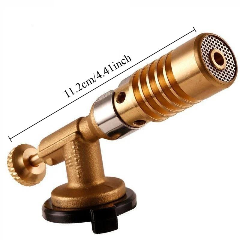 Portable Welding Torch Gas Burner High-temperature Brass Copper Gas Cutting Torch Brazing Propane Weld Pipeline Flame Gun
