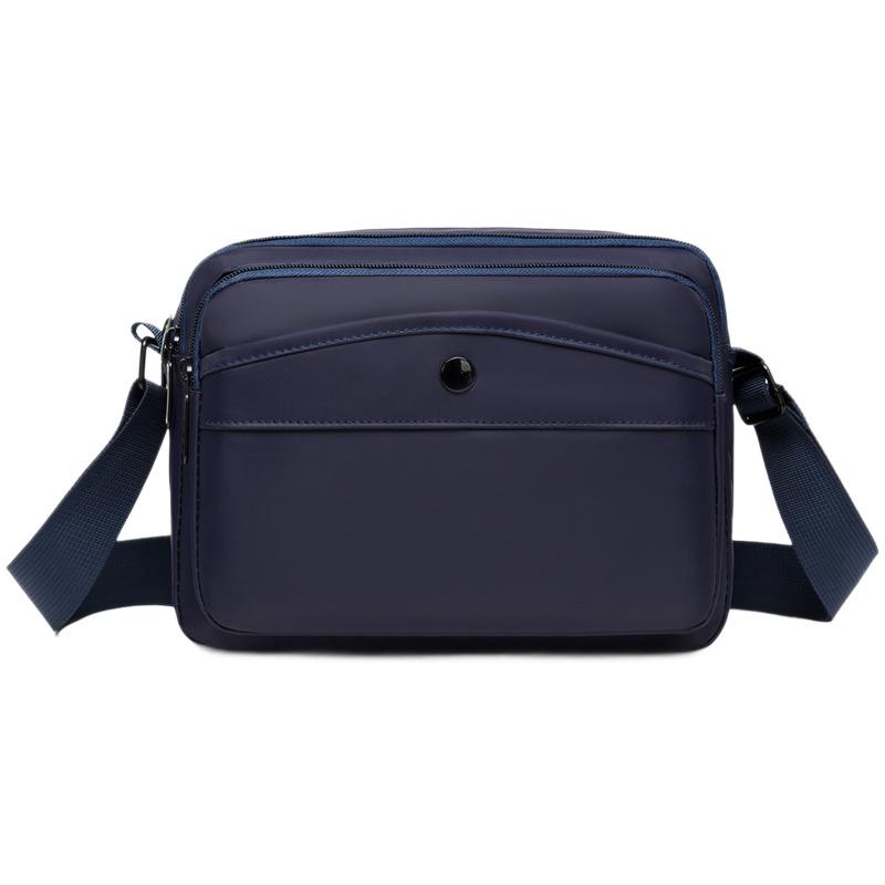 Men's Casual Oxford Cloth Crossbody Backpack for Daily Commute and Sport