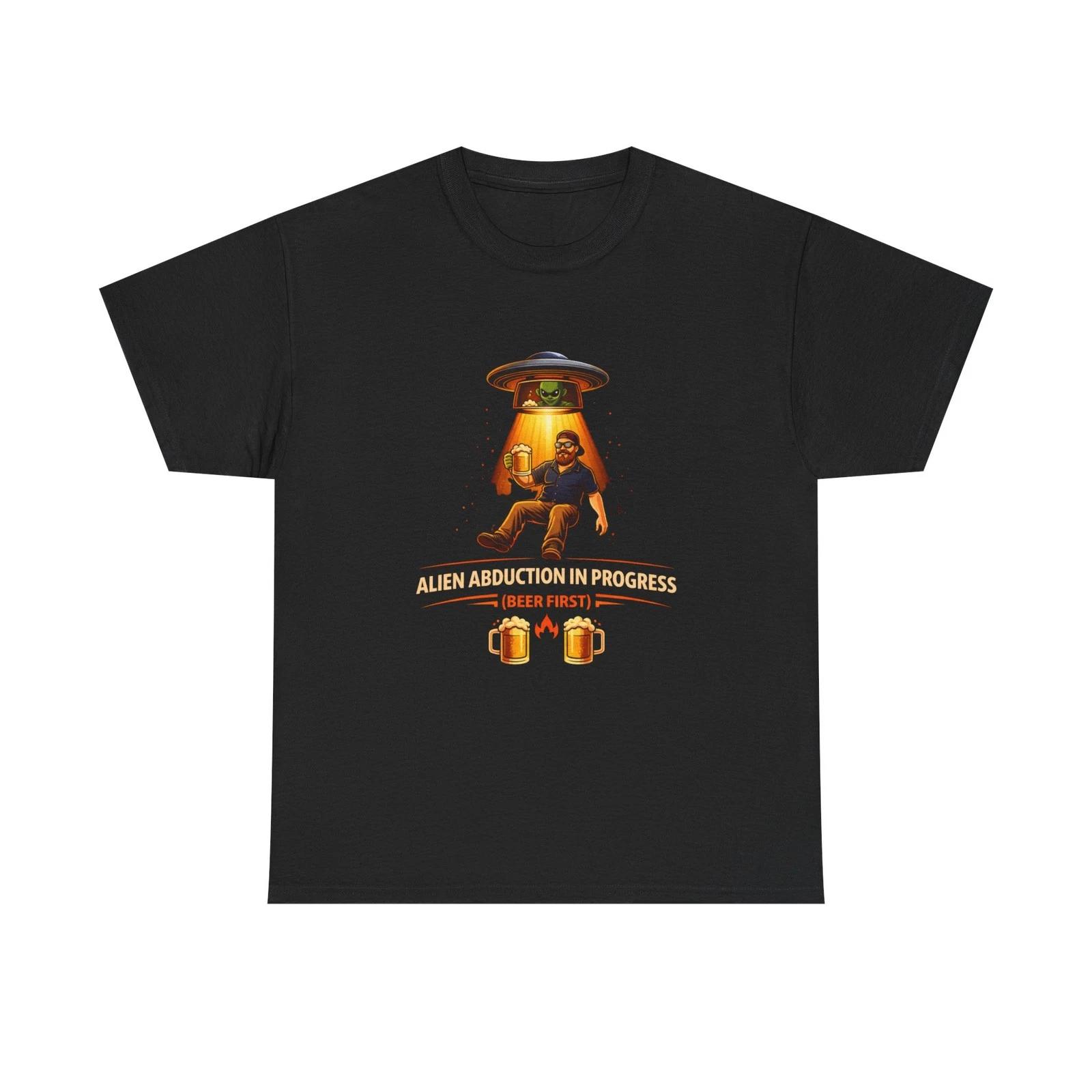 Alien Abduction In Progress Children s Children s T  Children s T-shirt | Beer First Tee 150