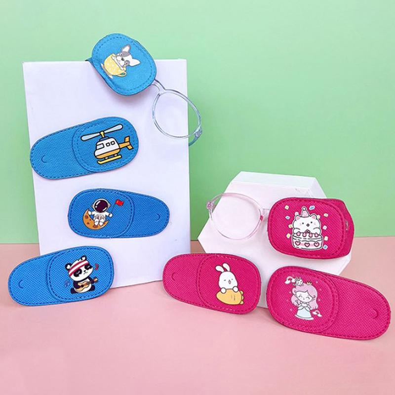 6ks Amblyopia Eye Patch for Glasses Kid Adult Medical Lazy Eye Patch Strabismus