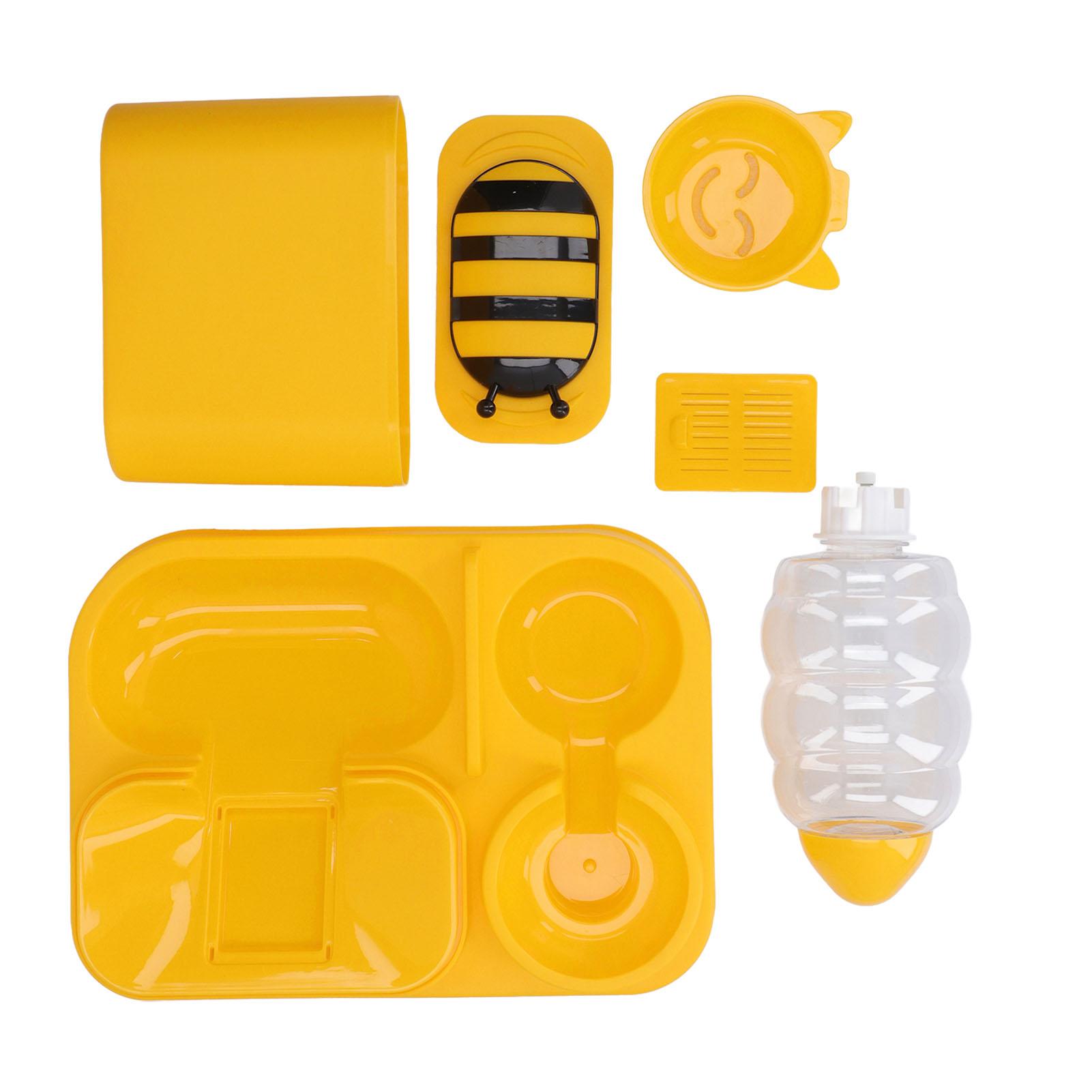 

Автоматична годівниця та поїлка для домашніх тварин 2-в-1, велика місткість, розділення сухого та вологого корму, собака, кішка, гравітаційна подача їжі та води L