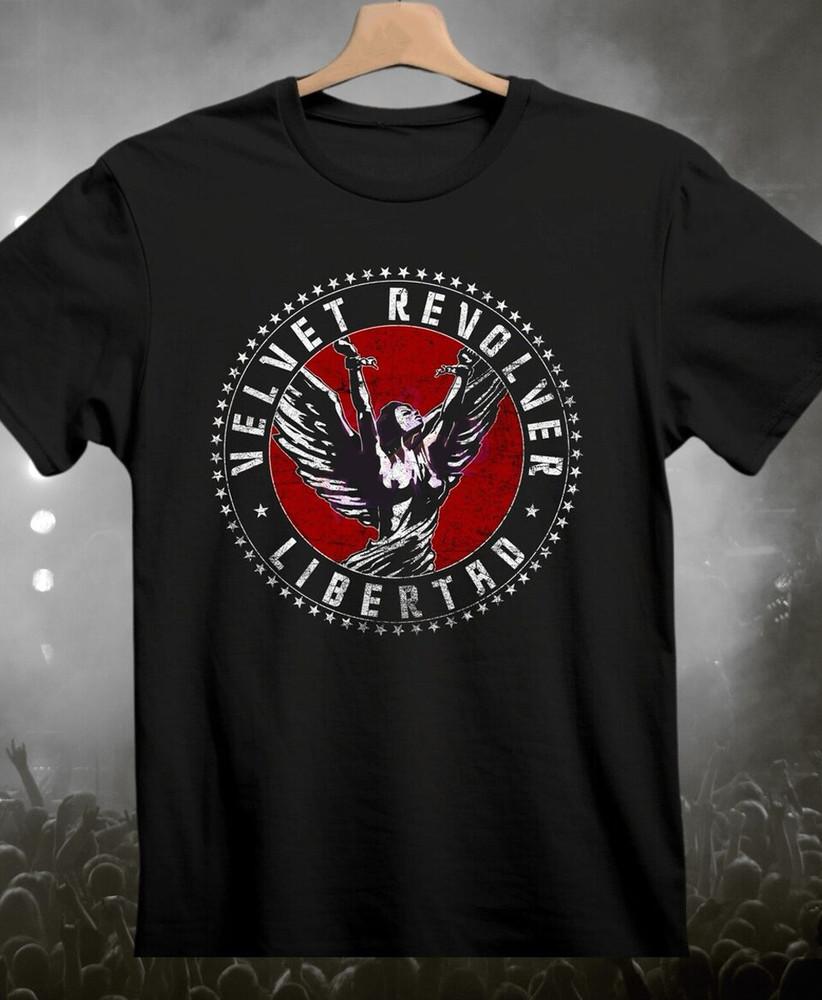 Velvet Revolver band black T-shirt short sleeve All sizes S-345Xl JM1006 Unisex T-Shirt XXXL