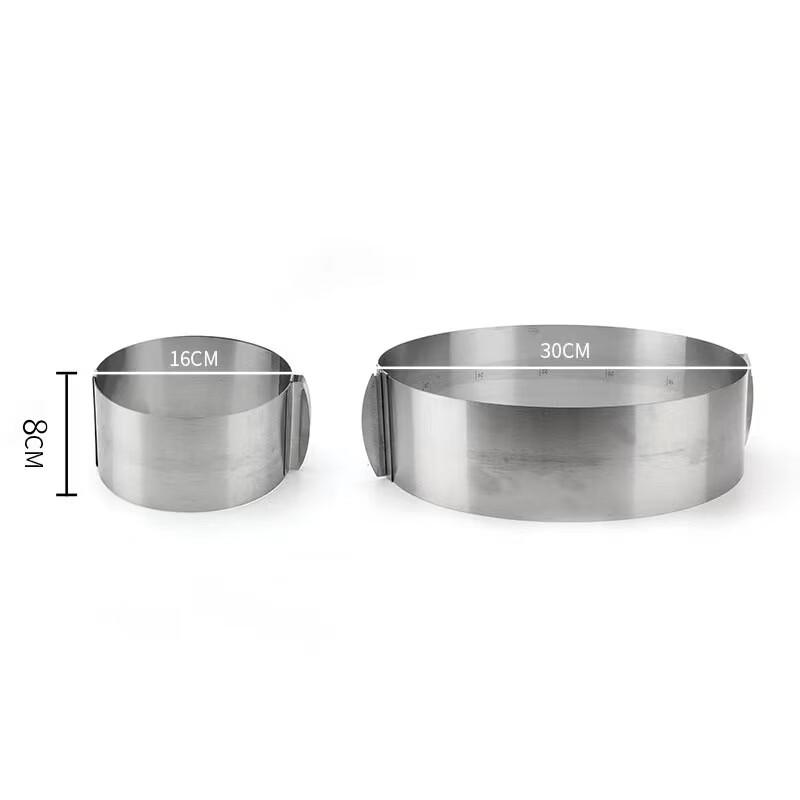 MDNG Retractable Mousse Cake Ring & Toast Mold