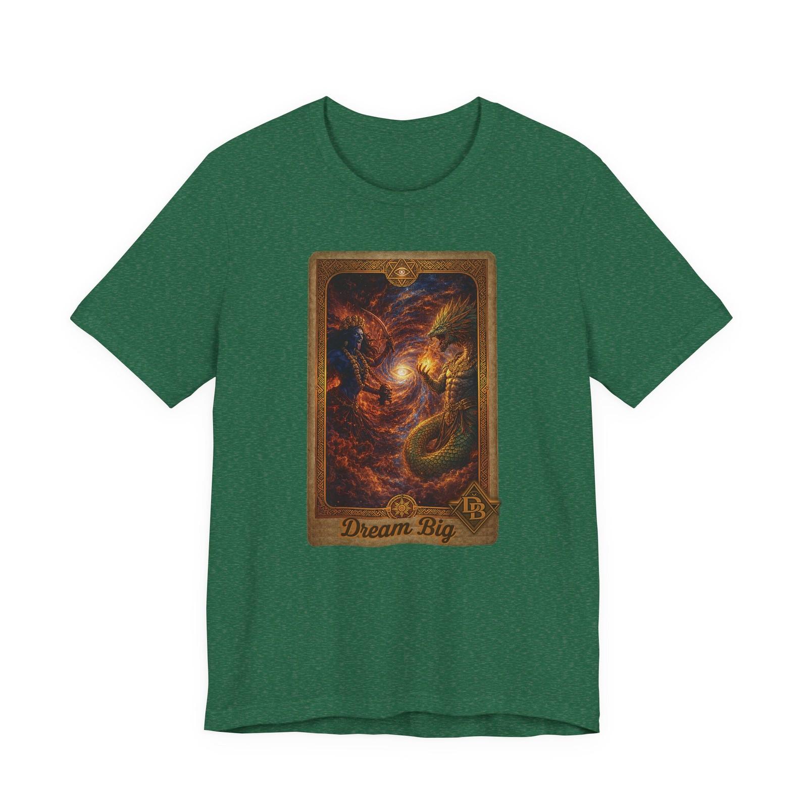 Kali Goddess Kukulkan God Tee Mayan Mythology Hindu Dark Fantasy by Dream Big S разноцветный