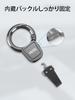 Vezel Exclusive Car PU Leather Keychain Ring for 2nd Generation Vezel RV Series Cars and Motorcycles Zinc Alloy Durable Stability Keyring Key Reel PU
