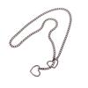 Slip Chain Necklace Rock Stainless Steel Cuban Long Necklace Jewelry Lariat Necklace