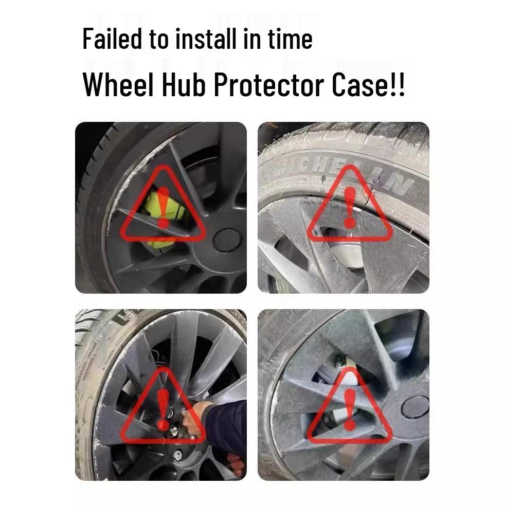 20-inch Wheel Hub Protector for Tesla Model Y - Anti-Scratch Exterior Accessory