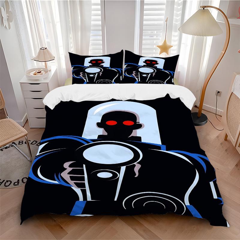 3pcs Robot Armor Duvet Cover Set, 1 Duvet Cover + 2 Pillowcases (No Insert), High-Definition Print, Home & Dorm Set yy251208091