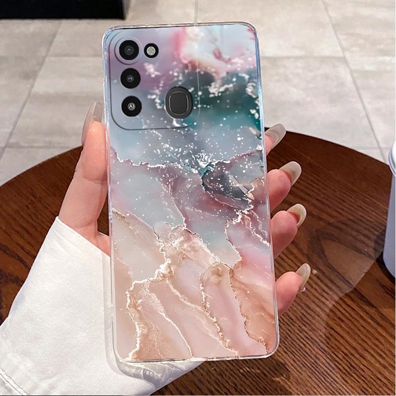 Case For Tecno Spark 9 KG5p 8C KG5k KG5j Clear Silicone Aesthetic Luxury Cute Love Rabbit Funny Cover Techno Spark 8C Phone Case