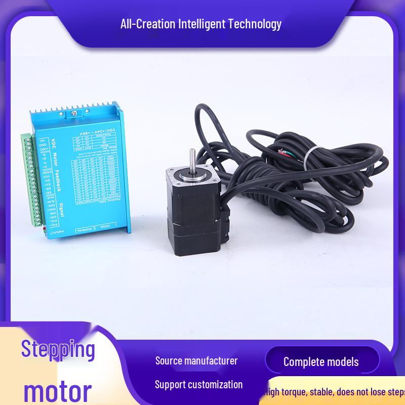 

42 Closed-Loop Stepper Motor & Driver Set with One-Year Warranty