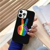 Lesbian LGBT Rainbow Pride Coque Shell For iPhone 17 Air 15 16 14 13 12 Pro Max 11 Pro Max Plus Phone Case Cover