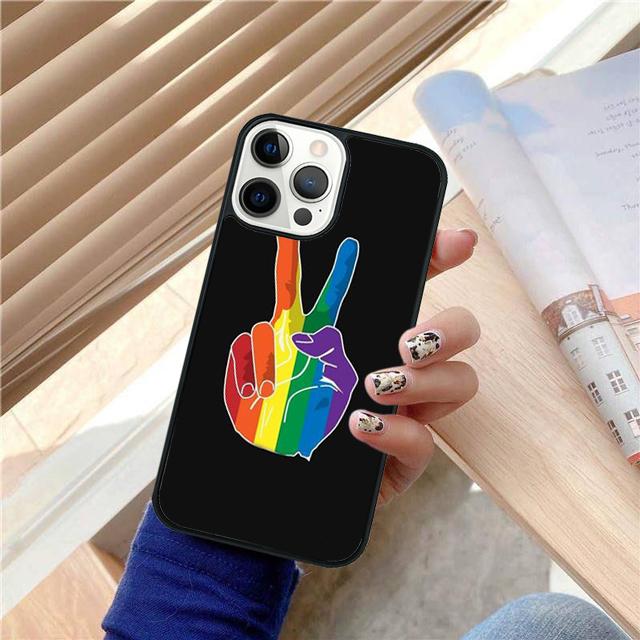 Lesbian LGBT Rainbow Pride Coque Shell For iPhone 17 Air 15 16 14 13 12 Pro Max 11 Pro Max Plus Phone Case Cover