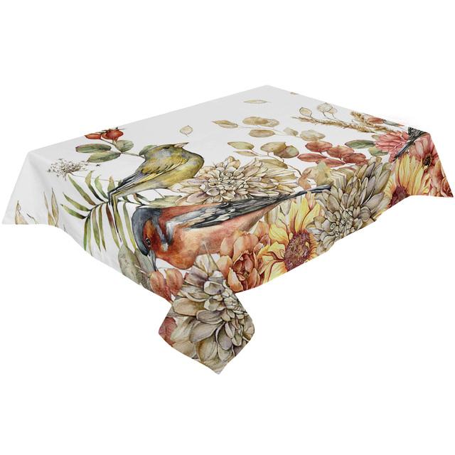 

Летние листья акварель водонепроницаемая скатерть прямоугольная скатерть обеденный журнальный столик чехол кухонный декор 4pcs 33x48 Table mat