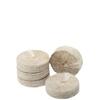 Jiff Coconut Bran Peat Soil Nutrient Block: 30mm Matrix, Non-Woven, Lightweight, Durable Seedling Packaging.