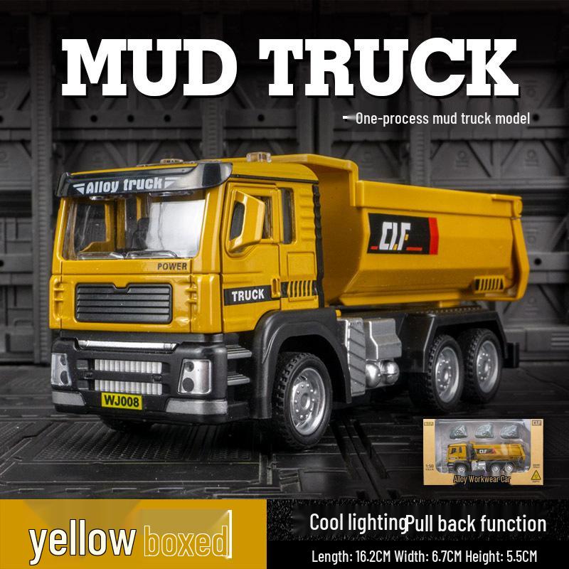 

Игрушечный самосвал 6202A с имитацией, со звуком и светом для мальчиков - Идеальный подарок на день рождения