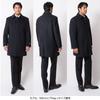United Gold Cashmere Cashmere Sizes and 417353 BBM Men's Coat, Blend, AB, BB, E, Black, [1],
