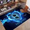 Custom Rug BIRMINGHAM CITY Pattern Print Name Text Soft Non‑Slip Floor Carpet for Home Indoor Decoration