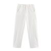 Womens High-Waisted Wide-Leg Bucket Pants Loose Fit Casual Trousers Office Daily Wear