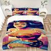 3pcs Wonder Woman, Superhero Cover Set,Soft Comfortable Duvet Cover,Guest Room (1*Duvet Cover + 2*Pillowcases, Without Core) yy251024143