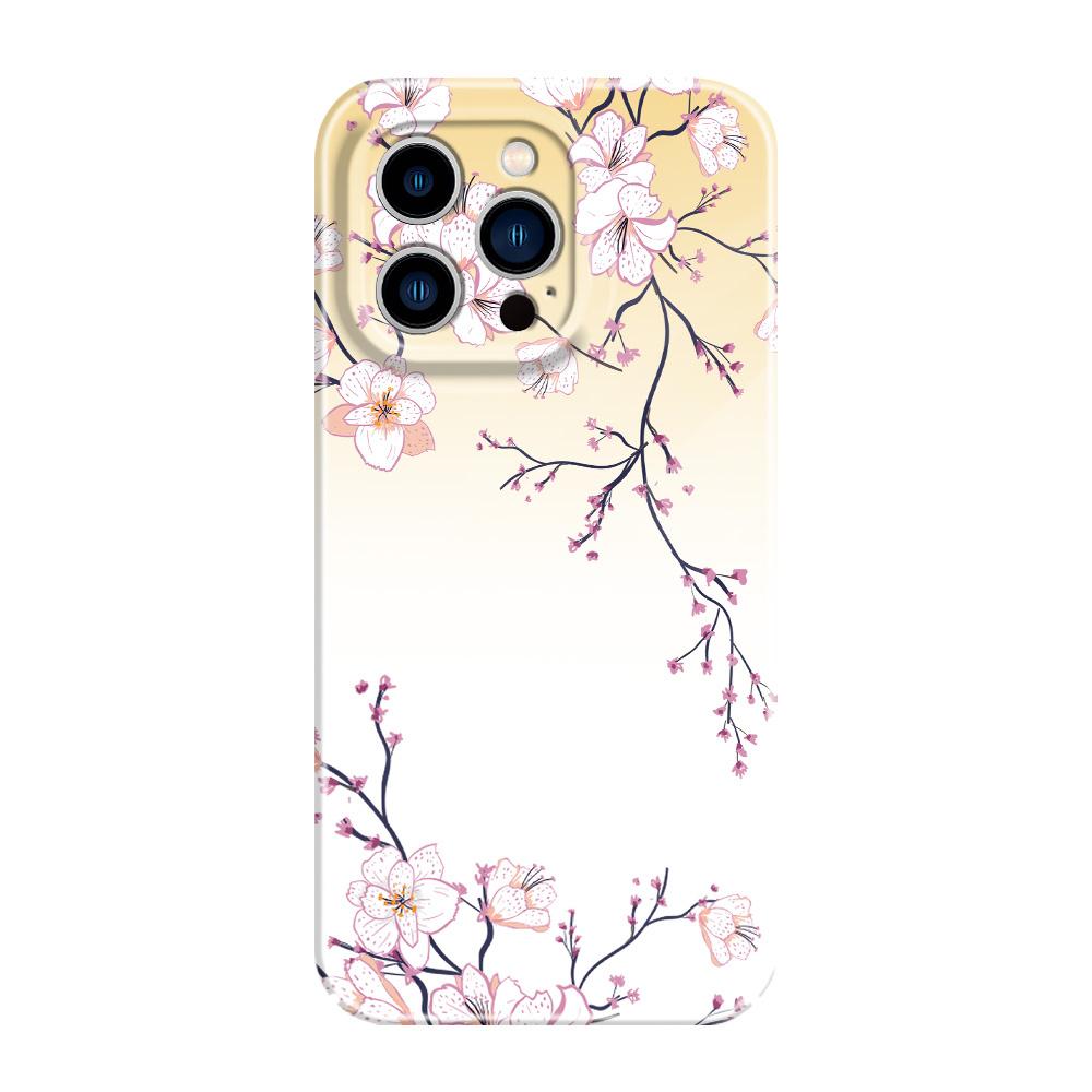 Pretty Wintersweet Phone Case For iPhone 13 12 11 7 8 6 6S Plus Pro Max Mini X XS XR SE 2020 2022 Film Hard Cover