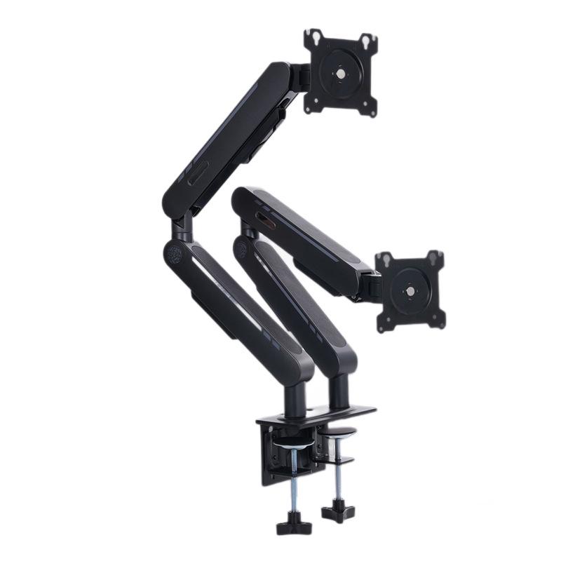 13-32 Inch Adjustable Gas Spring Monitor Arm - Rotating, Lifting, Tilting Screen Holder