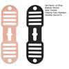 1/2Pcs Silicone Lid Strap Food Grade Easy to Use Durable Reusable Multi-purpose Universal Stretchable Lid Strap