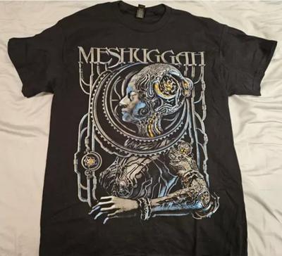 Collection Meshuggah2025 Tour Band Black All Size T-Shirt Unisex T-Shirt