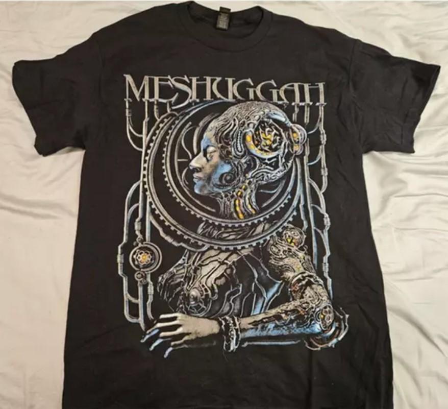 Collection Meshuggah2025 tour Band Black All Size T-Shirt Unisex T-Shirt XXXL
