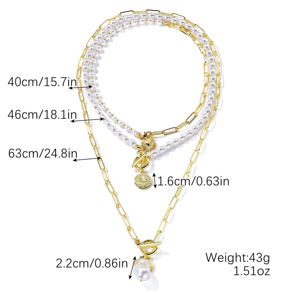 Popular European And American Devil Eye Pendant Necklace With Multiple Layers Stunning Alloy Material
