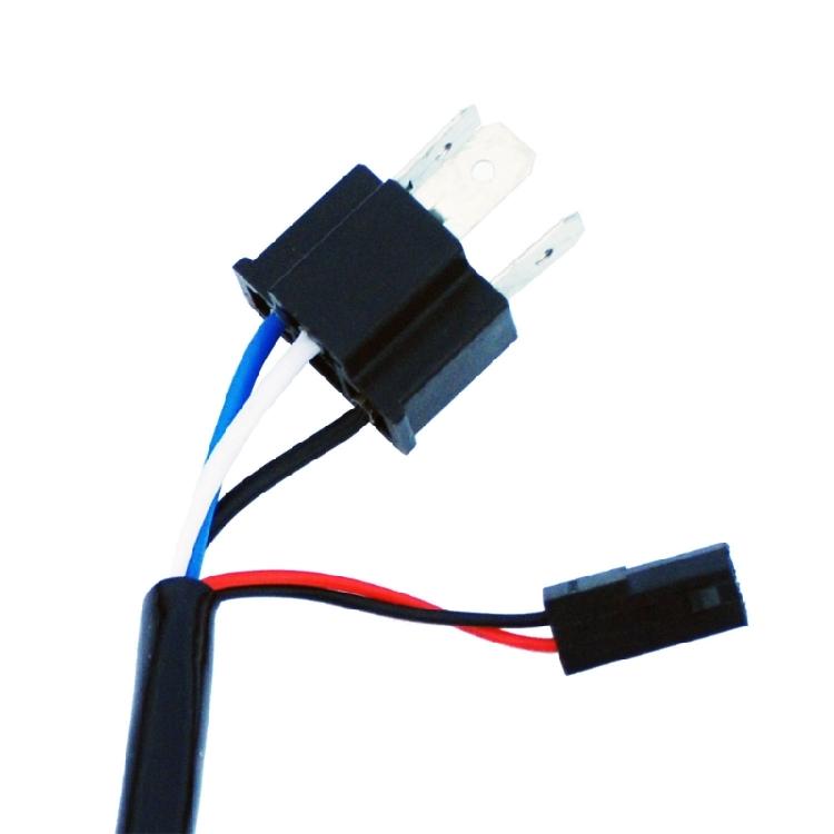 H4 Bulb Relays Wire Harness Cord Cable Suitable For Xenon Projector Lens Car Lighting Solution Harsh Weather Conditions