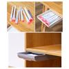 Hidden Storage Box Desk Storage Drawer Self-Adhesive Table Storage Holder Simple Makeup Brush Cosmetics Stationery Organizer