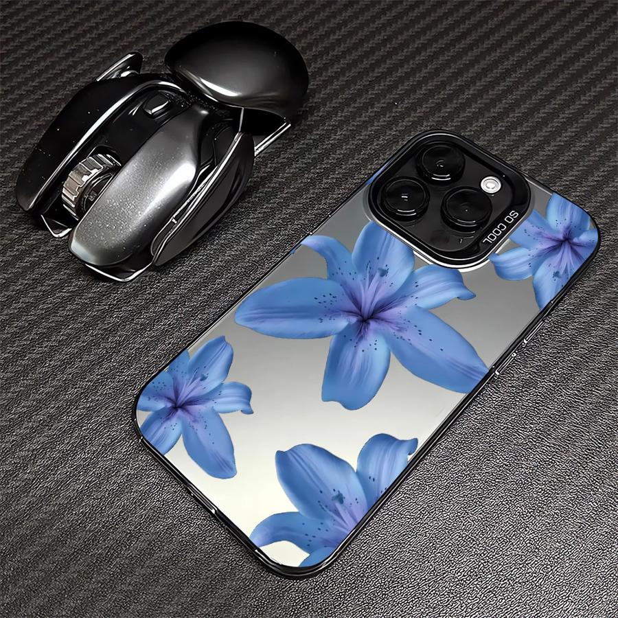 Cartoon Flower Pattern Phone Cover Case for iPhone 17 Pro Max 16 13 12 Pro 14 Plus 15 Air 11